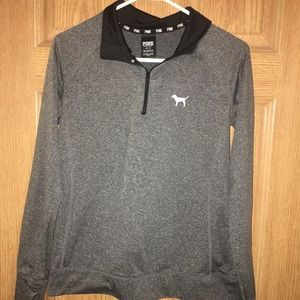 1/4 zip Victoria secret PINK sweat shirt
